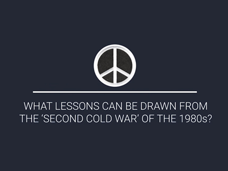 What lessons can be drawn from the ‘Second Cold War’ of the 1980s?