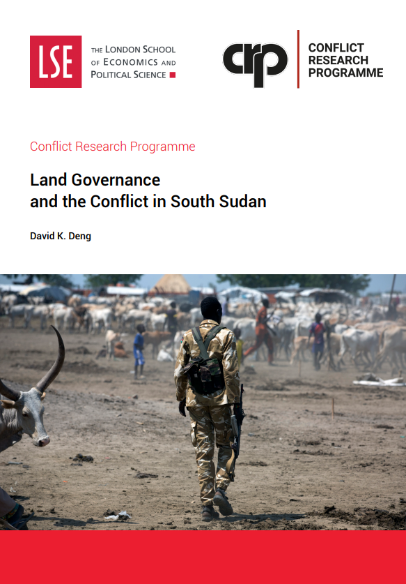 Land Governance and the Conflict in South Sudan