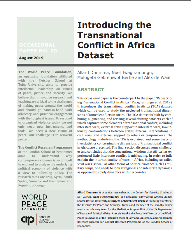 transnational conflict data