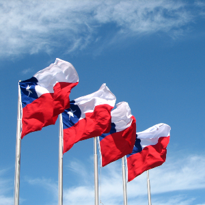 Chile flag sq