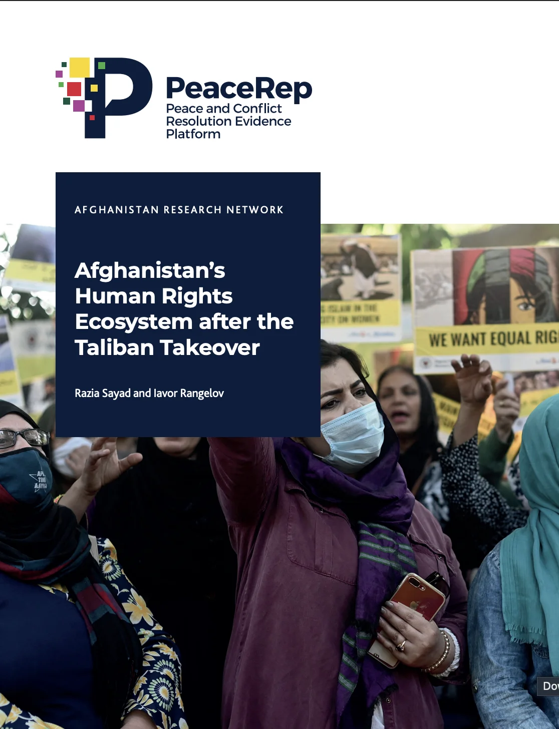 Afghanistan’s Human Rights Ecosystem after the Taliban Takeover