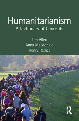 Humanitarianism Dictionary cover