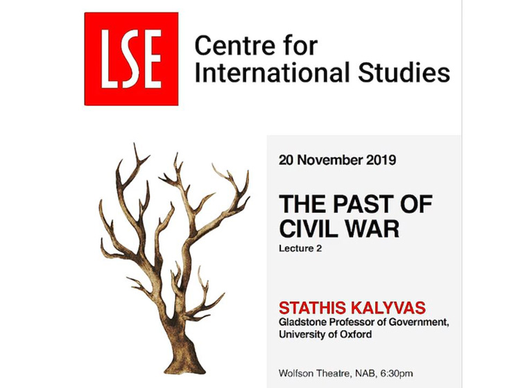 Hedley Bull Lecture 2 2019 - The Past of Civil War by Professor Stathis Kalyvas