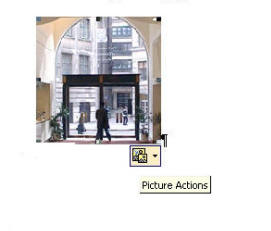Screenshot of a Picture Actions dialogue box