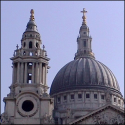 The dome of St Pauls