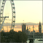 London Eye and the Palace of Westminster