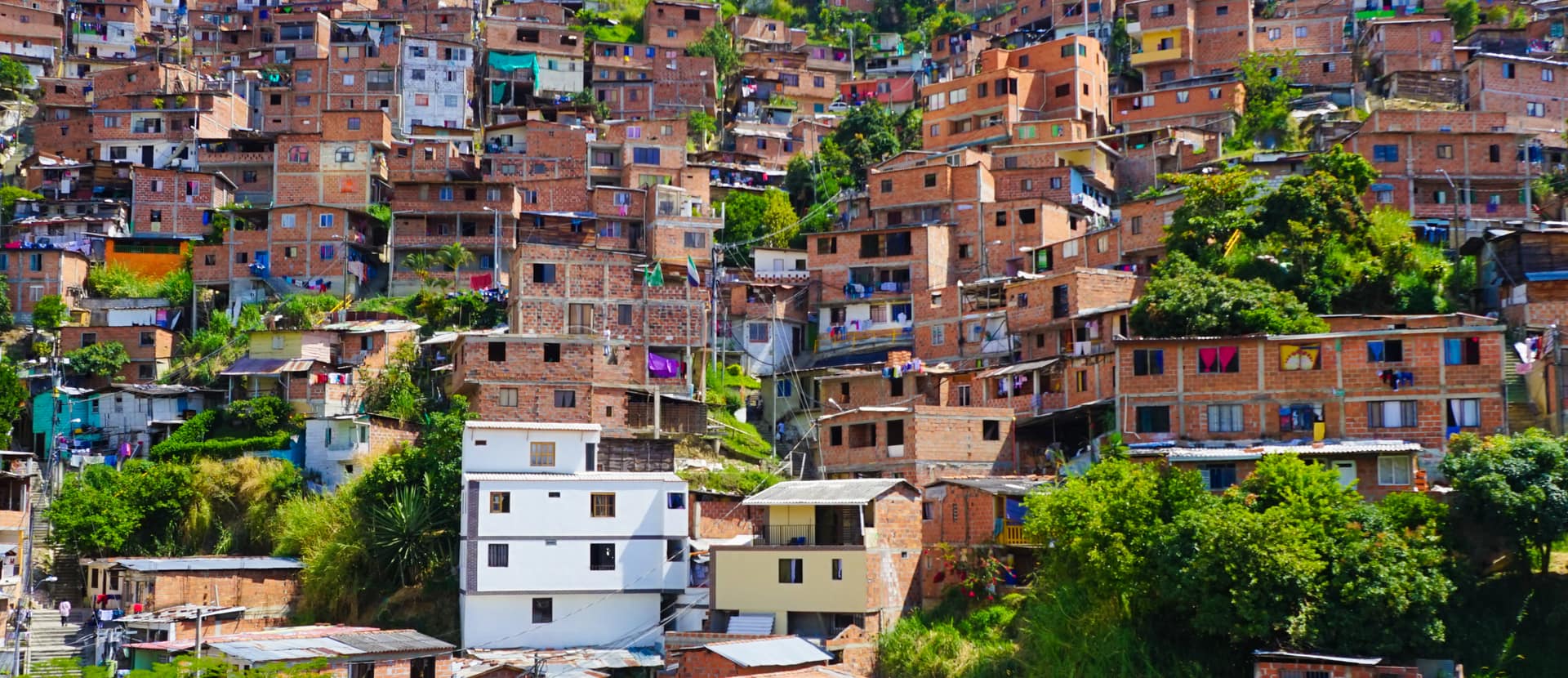 Medellin-Colombia-Slums