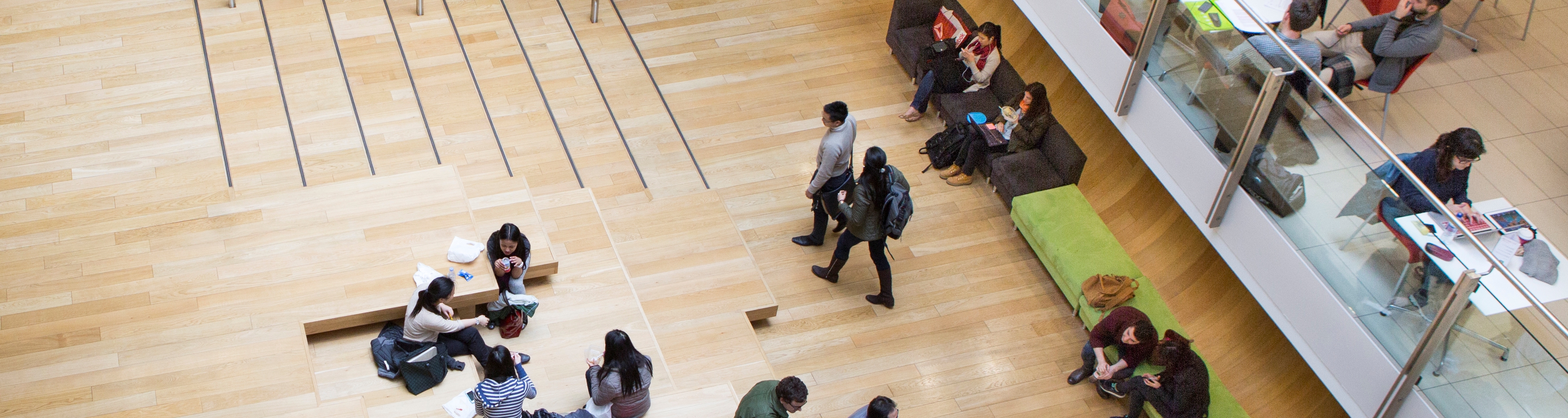 New academic building interior