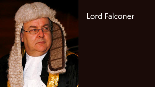 Lord Falconer, Lord Chancellor 2003-07