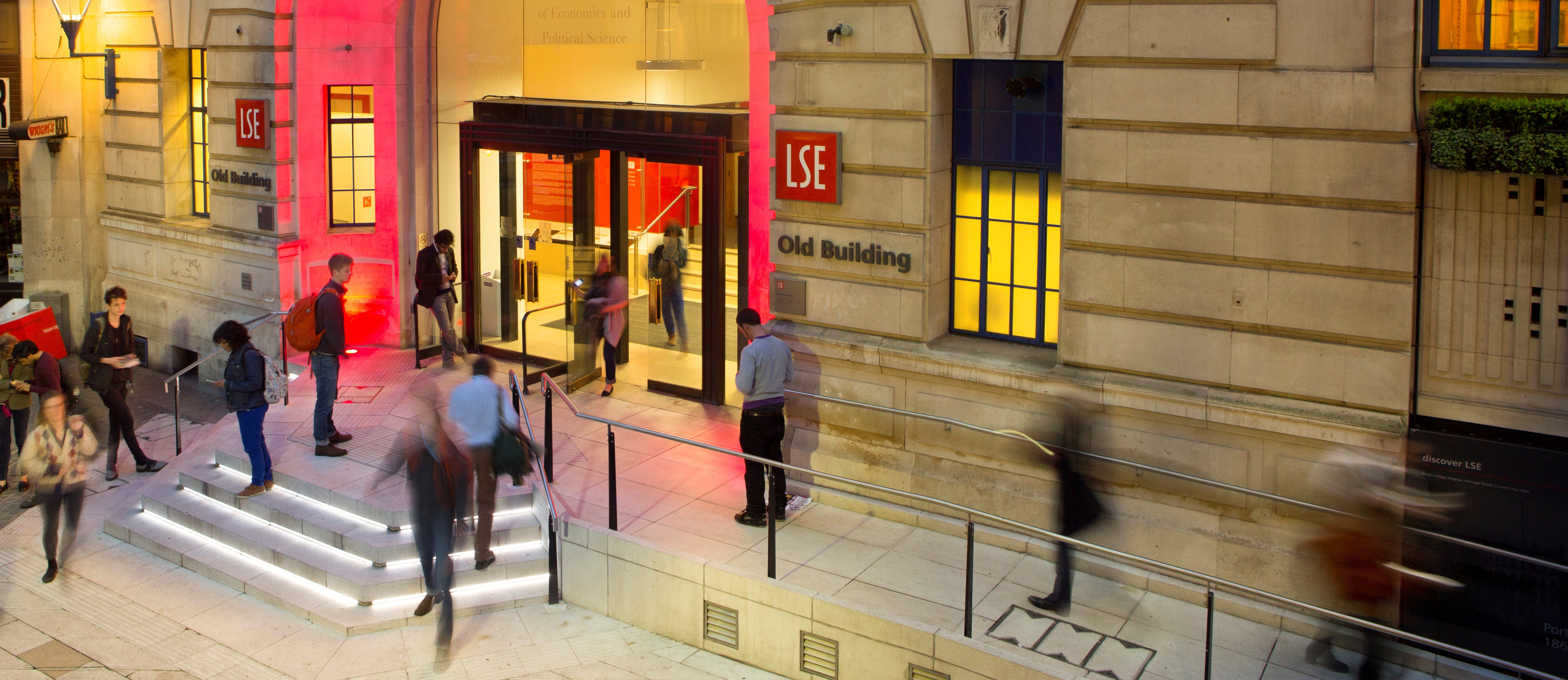 LSE Old Building steps