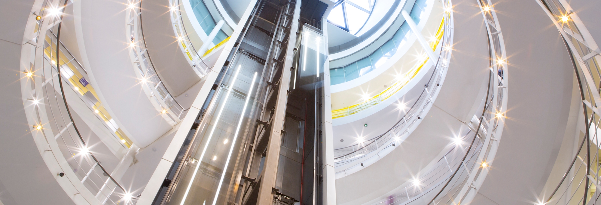 LSE library interior and lifts