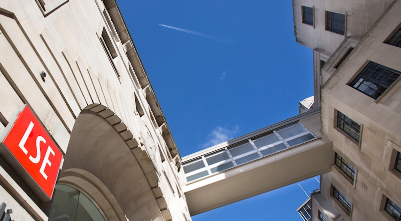 LSE buildings and walkway