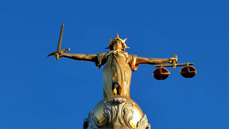 Lady Justice on top of the Old Bailey