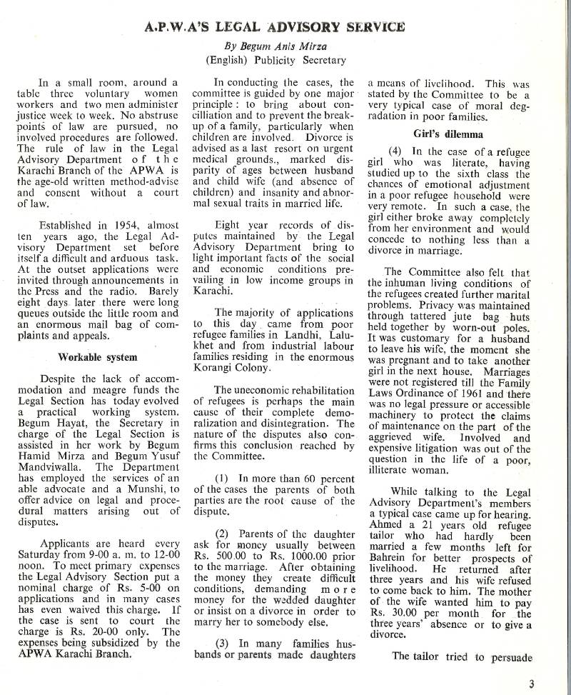 APWA newsletter jan-mar 1964