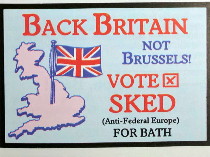Alan Sked UKIP leaflet