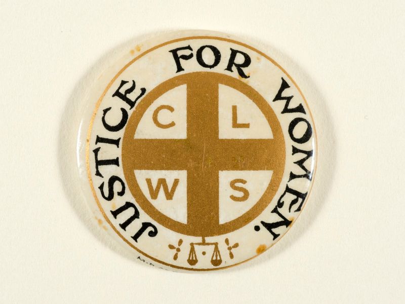 Church League for Women's Suffrage badge