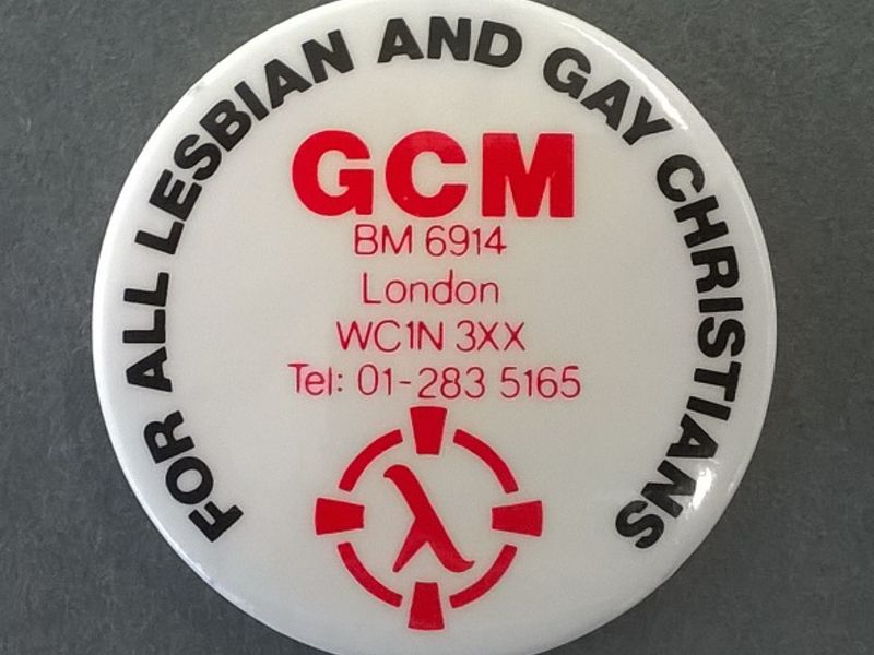 Lesbian and Gay Christian Movement badge