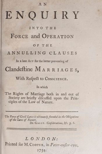 A book title page