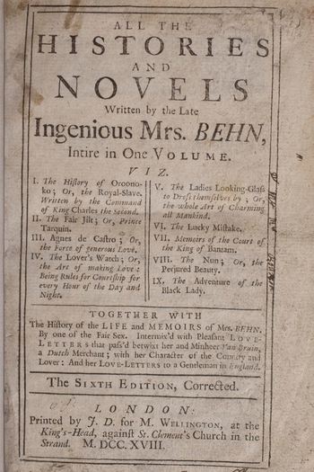 A book title page