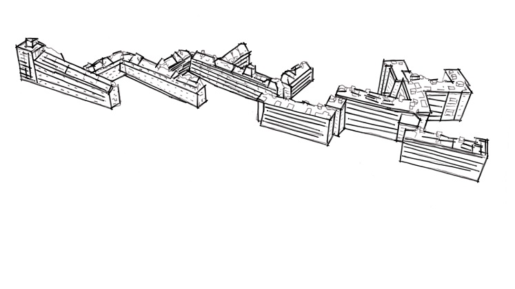 drawing of Tachbrook Estate