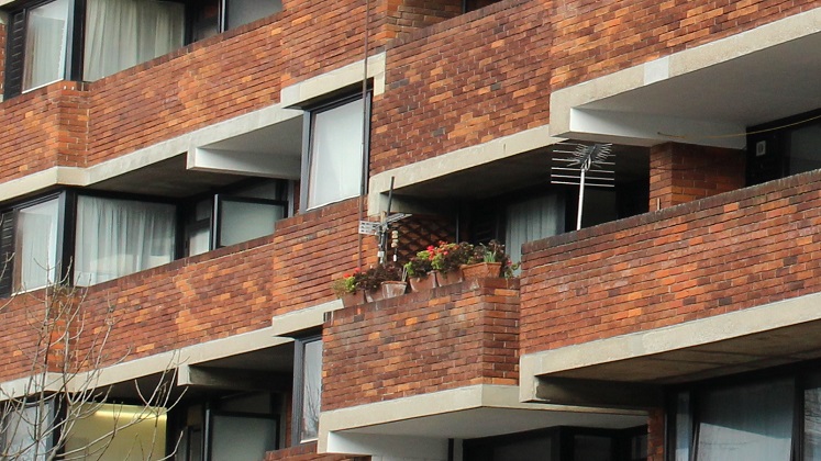 Balconies at Lillington Gardens