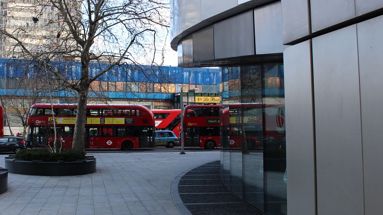 Street view at Strata SE1