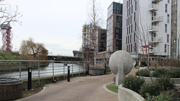 Streetview at Stratford Halo