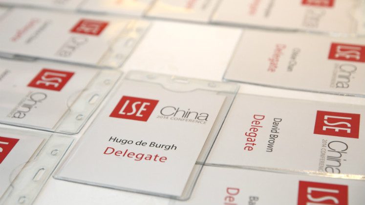 2014 China Conference badges