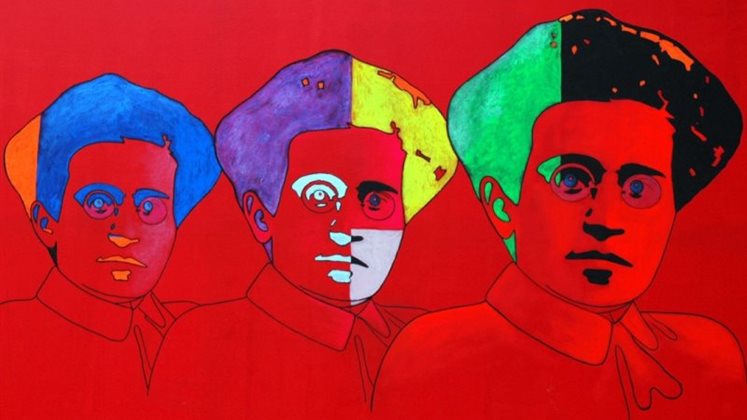 Image: Antonio Gramsci by Gabriele Cancedda. Source: Gramscimania