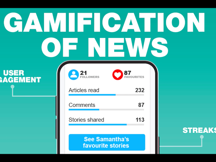 The gamification of news