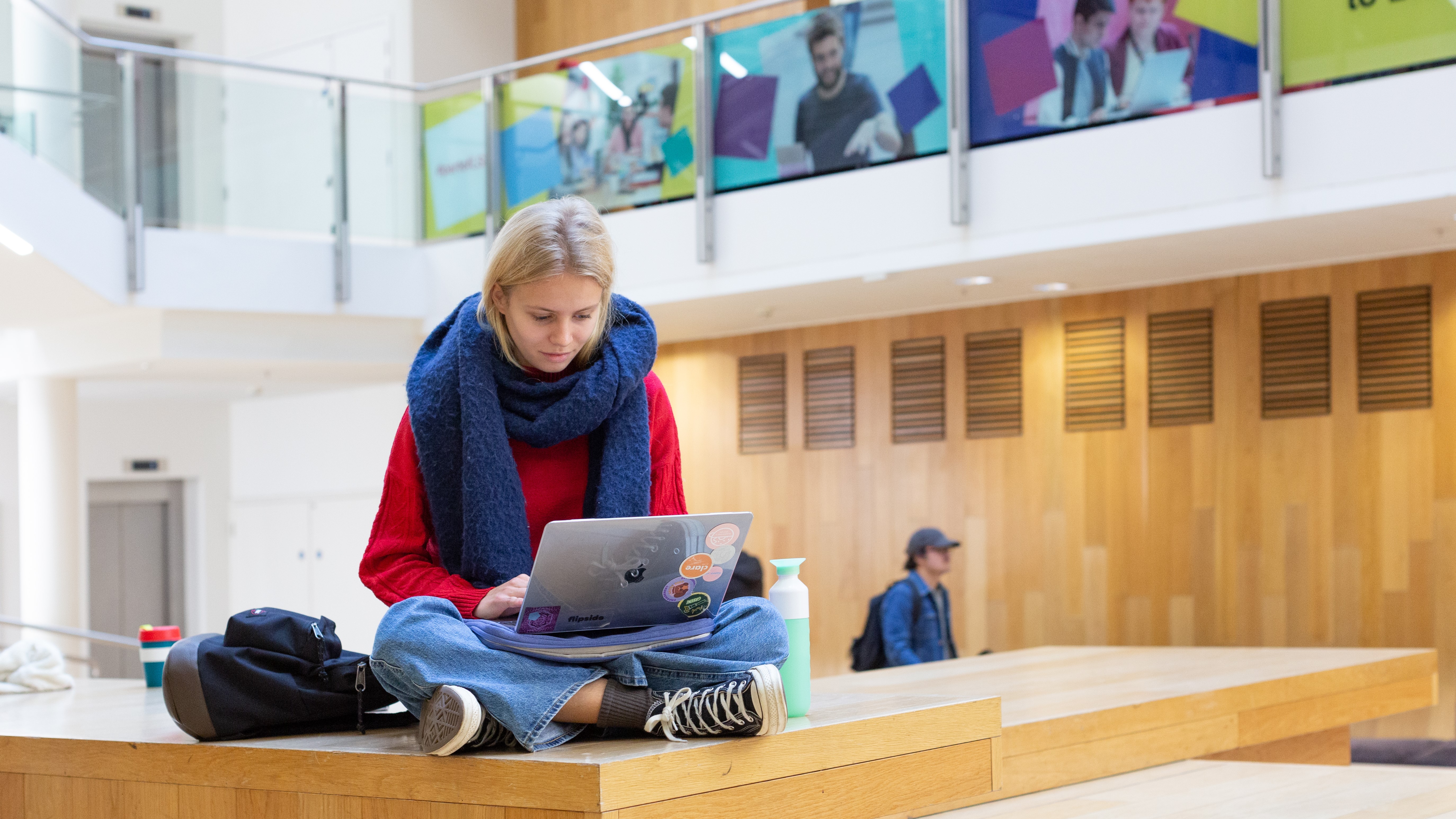 student laptop