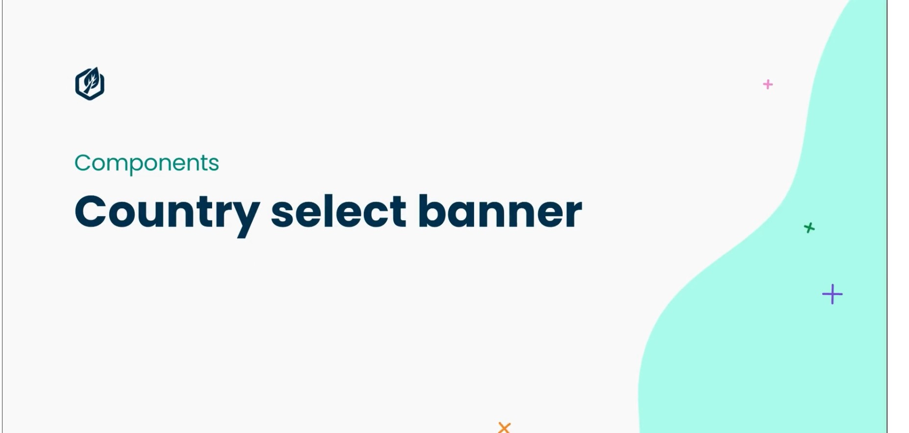 Country Select Banner Component