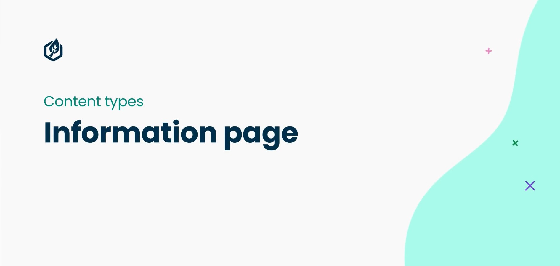 Information Page Content Type in Contensis