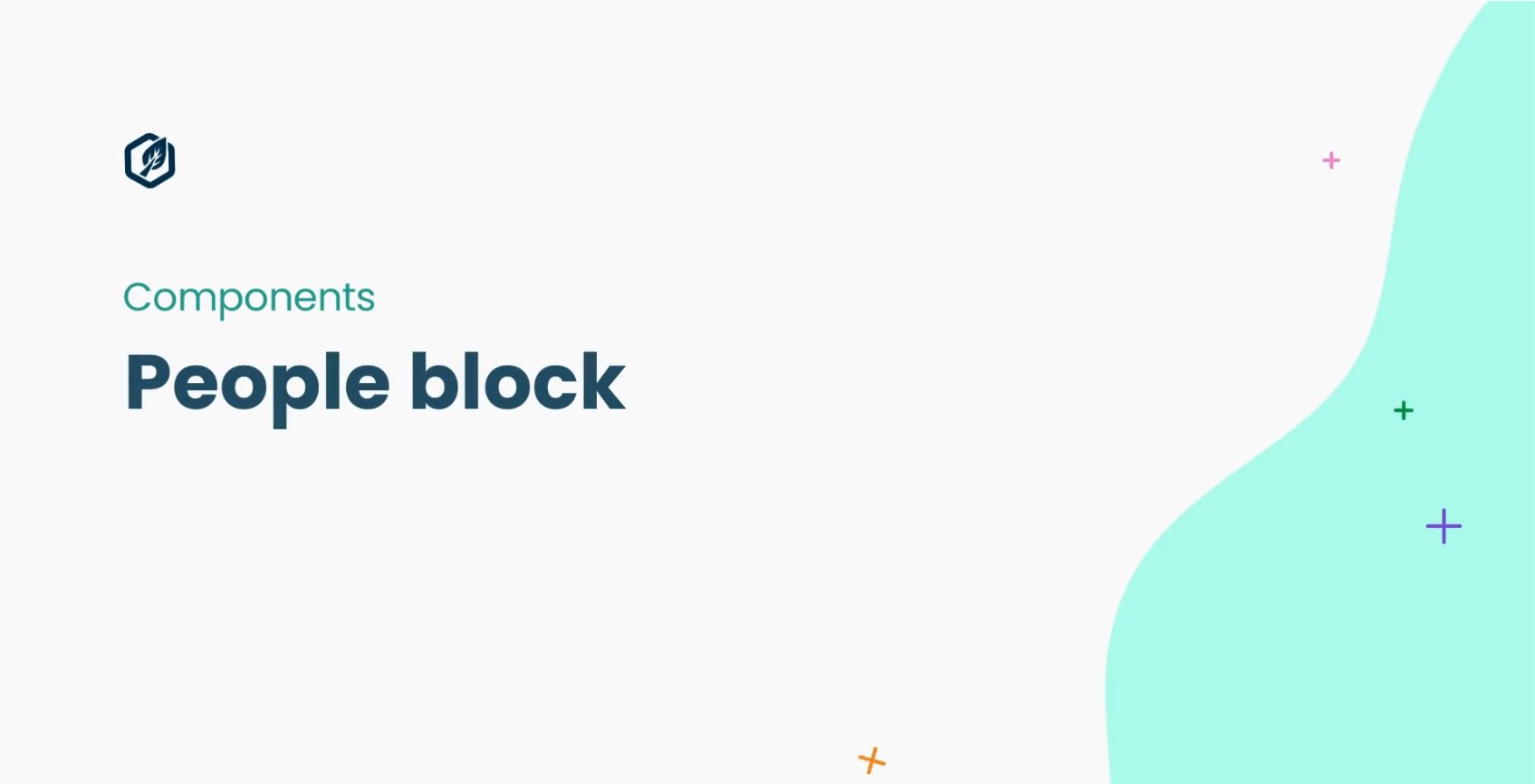 People Block Component in Contensis