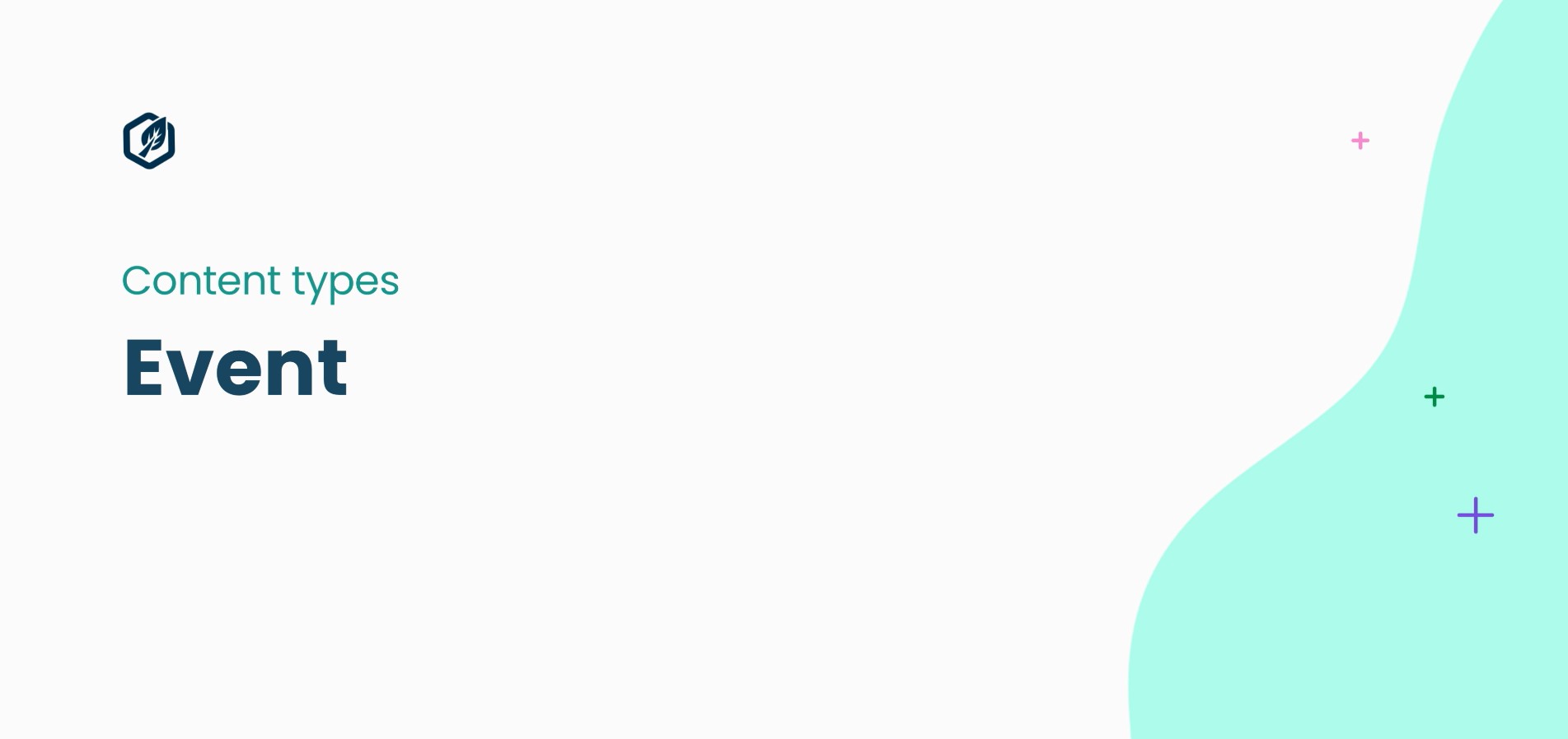 Event Content Type in Contensis