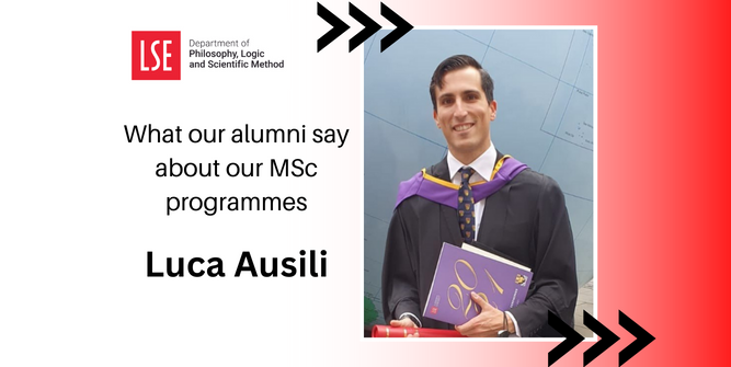 Luca Ausili (MSc Philosophy of Science, 2020-2021)