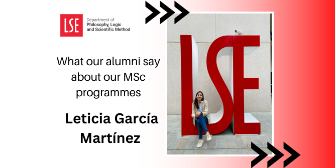 Leticia García Martínez (MSc Philosophy and Public Policy, 2022-2023)