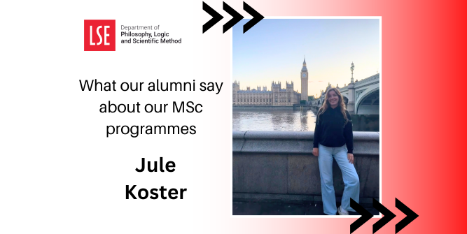 Jule Koster (MSc Philosophy and Public Policy, 2023-2024)