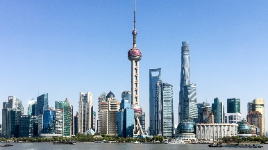 Shanghai skyline 386x216