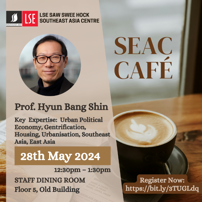 SEAC Cafe with Professor Hyun Bang Shin