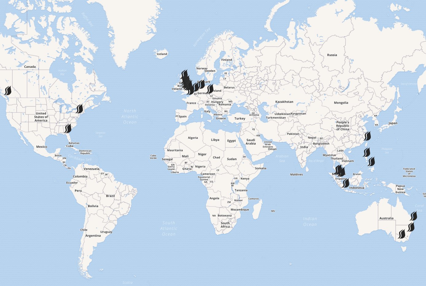 ecr map for web