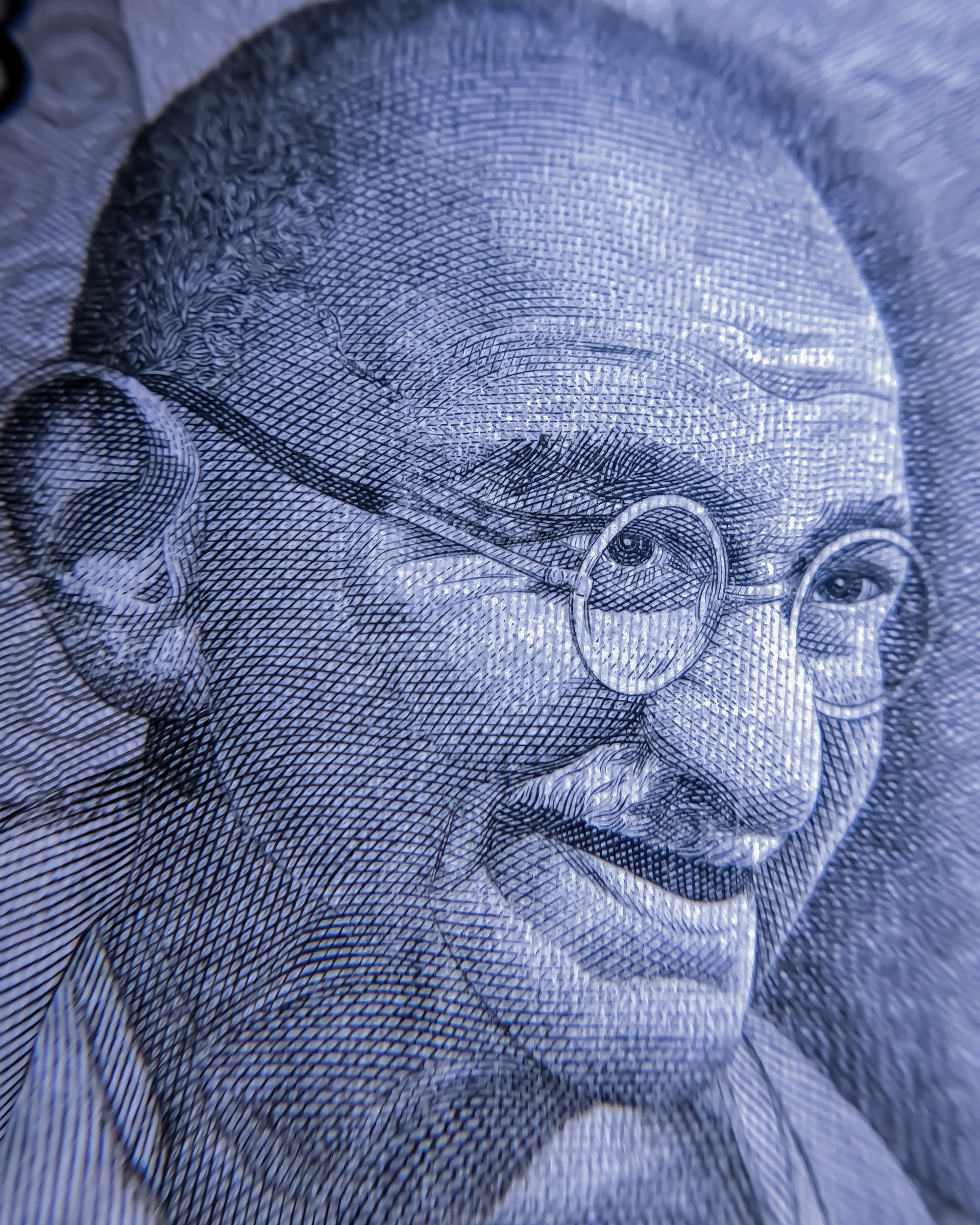 Gandhi-Purple-Portrait