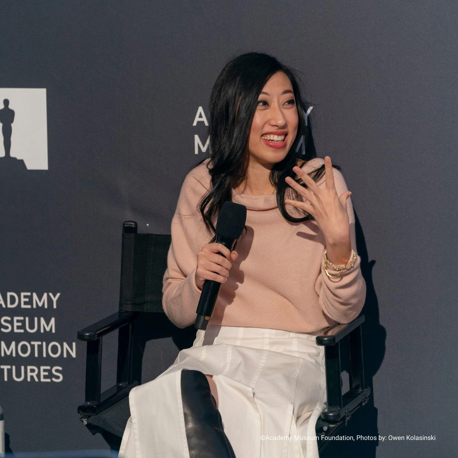 Lexie Chu speaking at