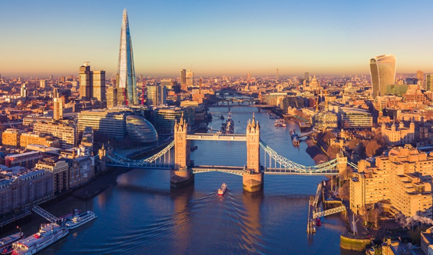 Tower Bridge over the Thames