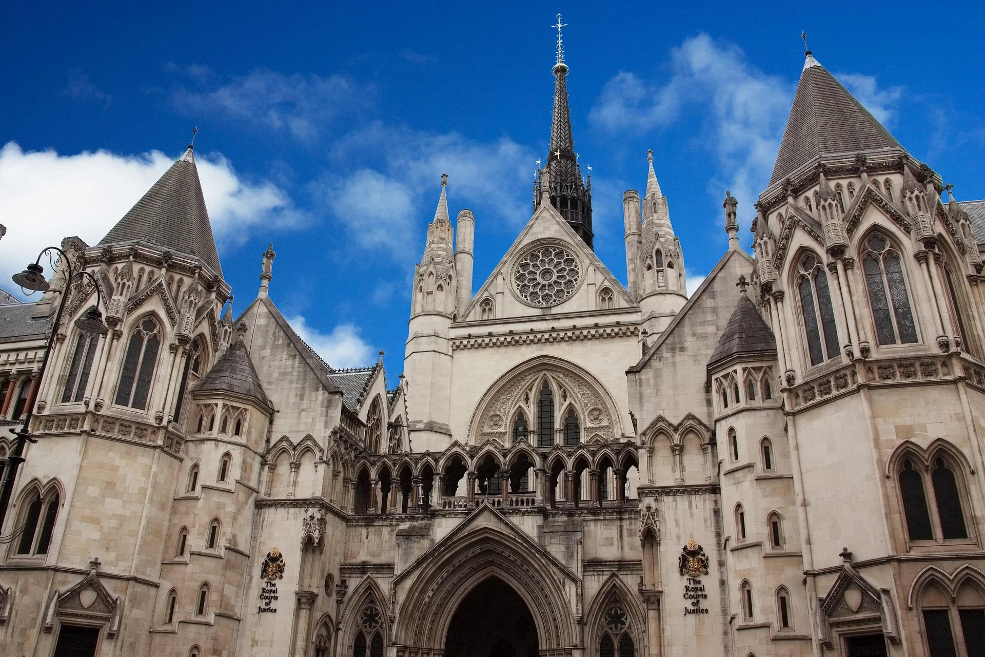 Exterior of the Royal Courts of Justice, London