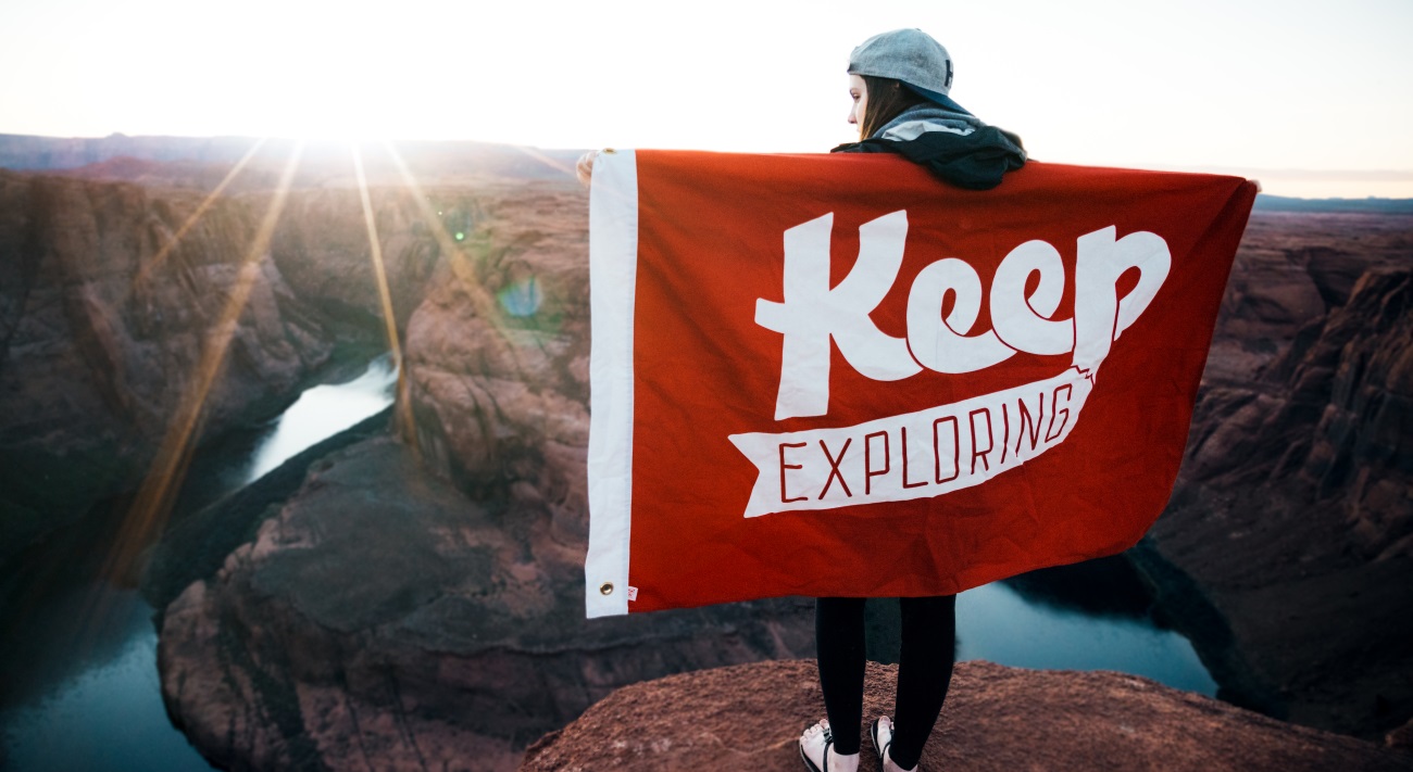 keep moving banner