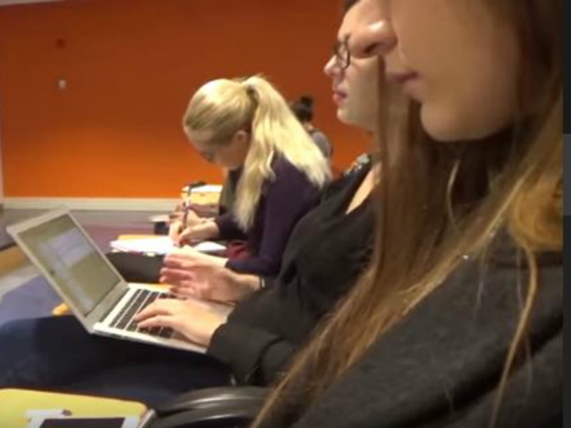 Student video diary, December 2015: Jenna's favourite classes