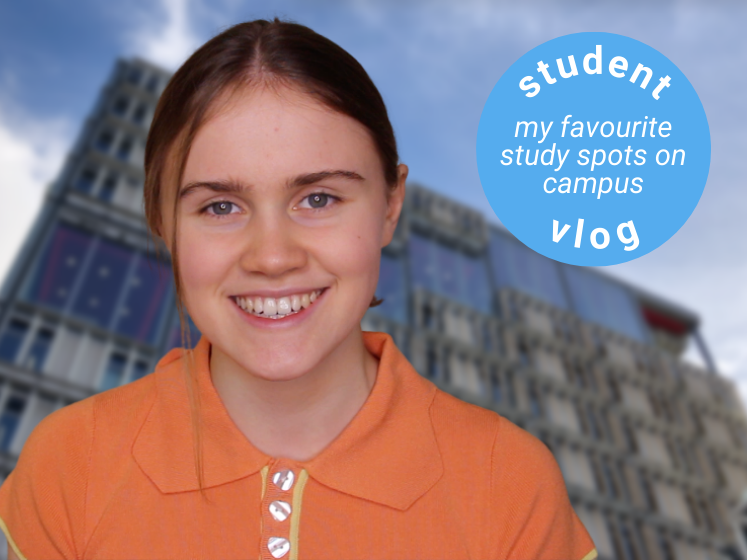 Student vlogger Elli shares her favourite study spots on campus