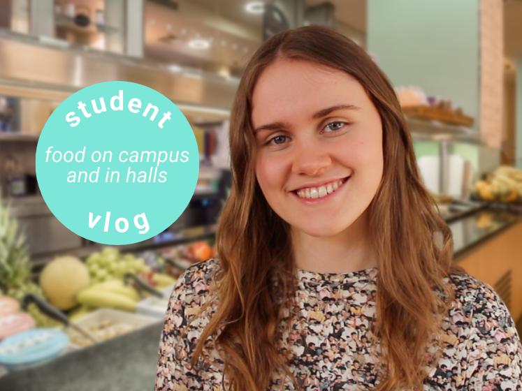 Food on campus and in halls at LSE - LSE Student Vlog by first year BSc Psychological and Behavioural Science student Elli