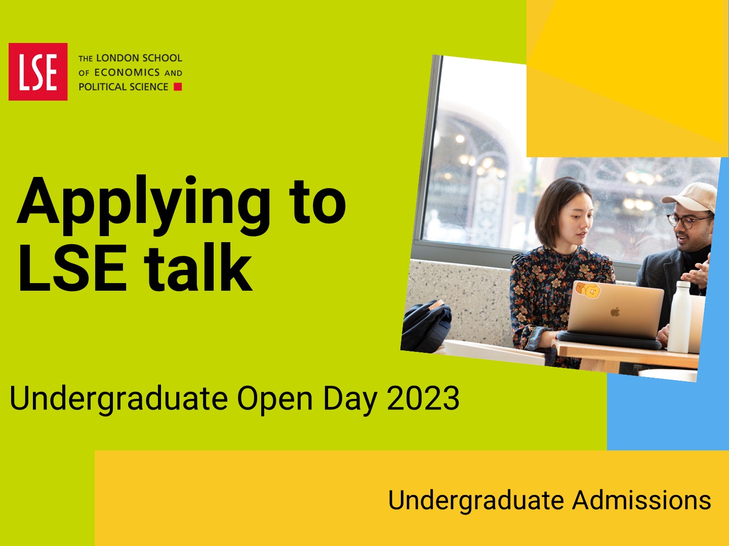 The Undergraduate Admissions team answer questions about the application process for 2024 entry